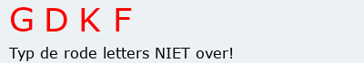 Bevestigingscode