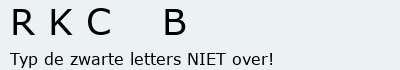 Bevestigingscode