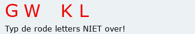 Bevestigingscode