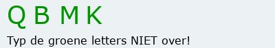 Bevestigingscode