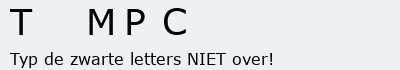 Bevestigingscode