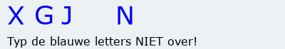 Bevestigingscode