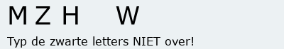 Bevestigingscode