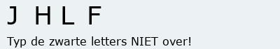 Bevestigingscode
