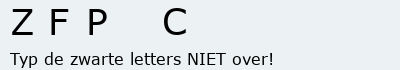 Bevestigingscode
