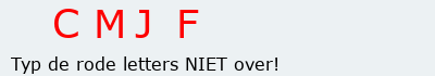 Bevestigingscode