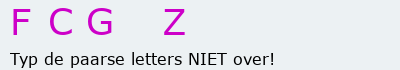 Bevestigingscode