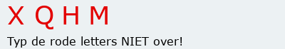 Bevestigingscode