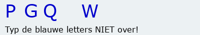 Bevestigingscode