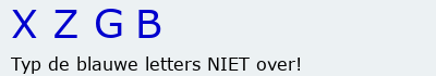 Bevestigingscode