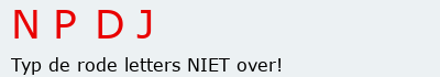 Bevestigingscode