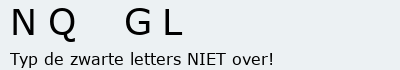 Bevestigingscode