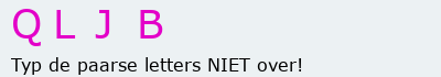 Bevestigingscode