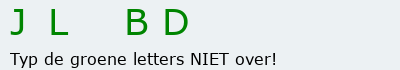 Bevestigingscode