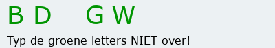 Bevestigingscode