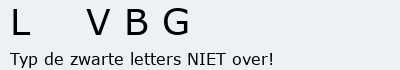 Bevestigingscode