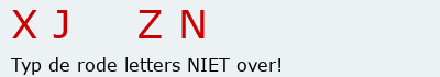 Bevestigingscode