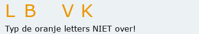 Bevestigingscode