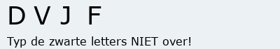 Bevestigingscode