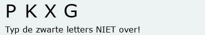 Bevestigingscode