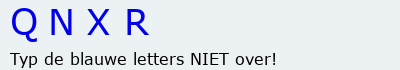 Bevestigingscode