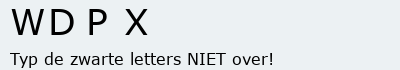 Bevestigingscode