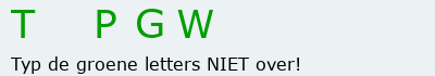 Bevestigingscode