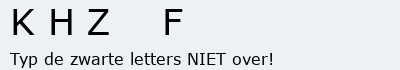 Bevestigingscode