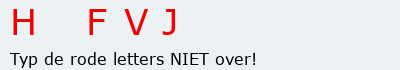 Bevestigingscode
