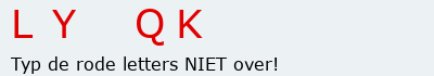 Bevestigingscode