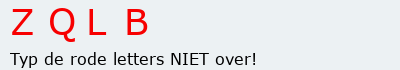 Bevestigingscode