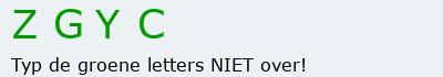 Bevestigingscode