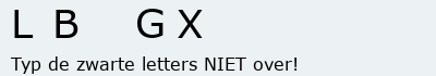 Bevestigingscode