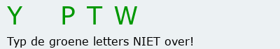 Bevestigingscode