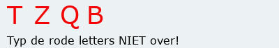 Bevestigingscode