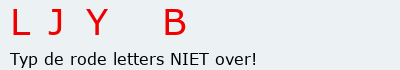 Bevestigingscode