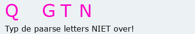 Bevestigingscode