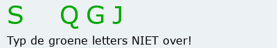 Bevestigingscode