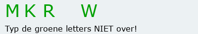 Bevestigingscode