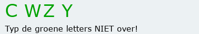 Bevestigingscode