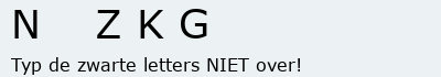Bevestigingscode