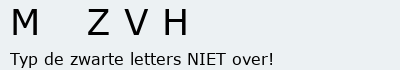Bevestigingscode