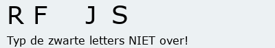 Bevestigingscode