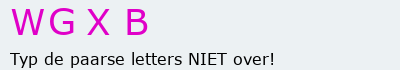 Bevestigingscode