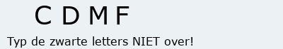 Bevestigingscode