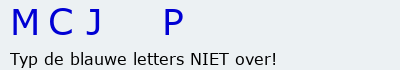 Bevestigingscode