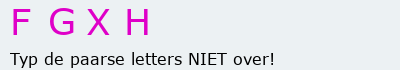Bevestigingscode