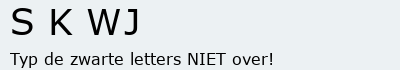 Bevestigingscode