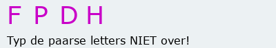 Bevestigingscode