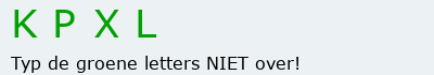 Bevestigingscode
